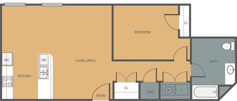 Gramercy Row Floor Plan